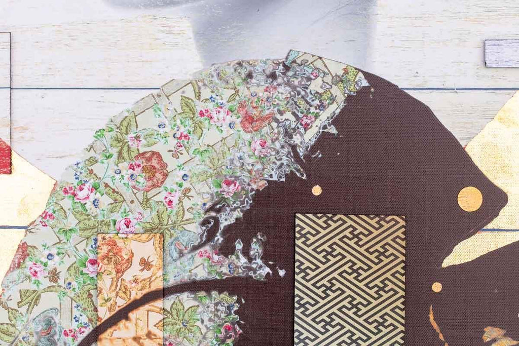 Porcelain Byobu - Edition - SOLD OUT by artist Gareth Tristan Evans - Wyecliffe Galleries