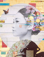 Porcelain Byobu - Edition - SOLD OUT by artist Gareth Tristan Evans - Wyecliffe Galleries