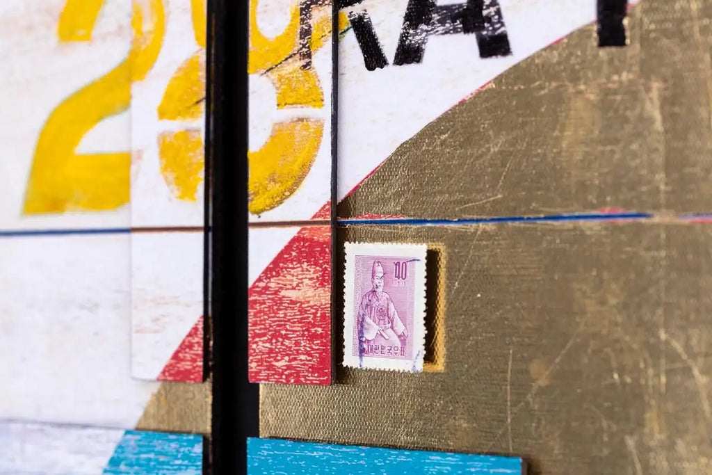 Porcelain Byobu - Edition - SOLD OUT by artist Gareth Tristan Evans - Wyecliffe Galleries