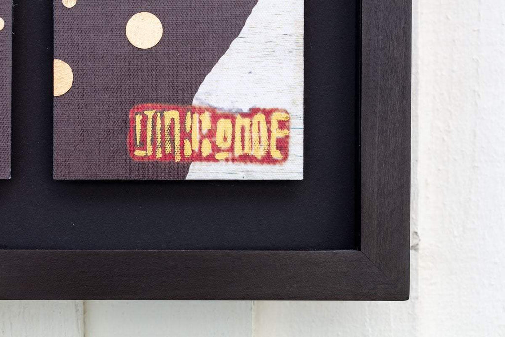 Porcelain Byobu - Edition - SOLD OUT by artist Gareth Tristan Evans - Wyecliffe Galleries