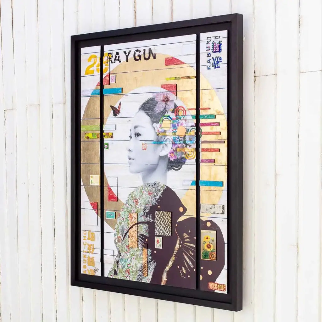 Porcelain Byobu - Edition - SOLD OUT by artist Gareth Tristan Evans - Wyecliffe Galleries