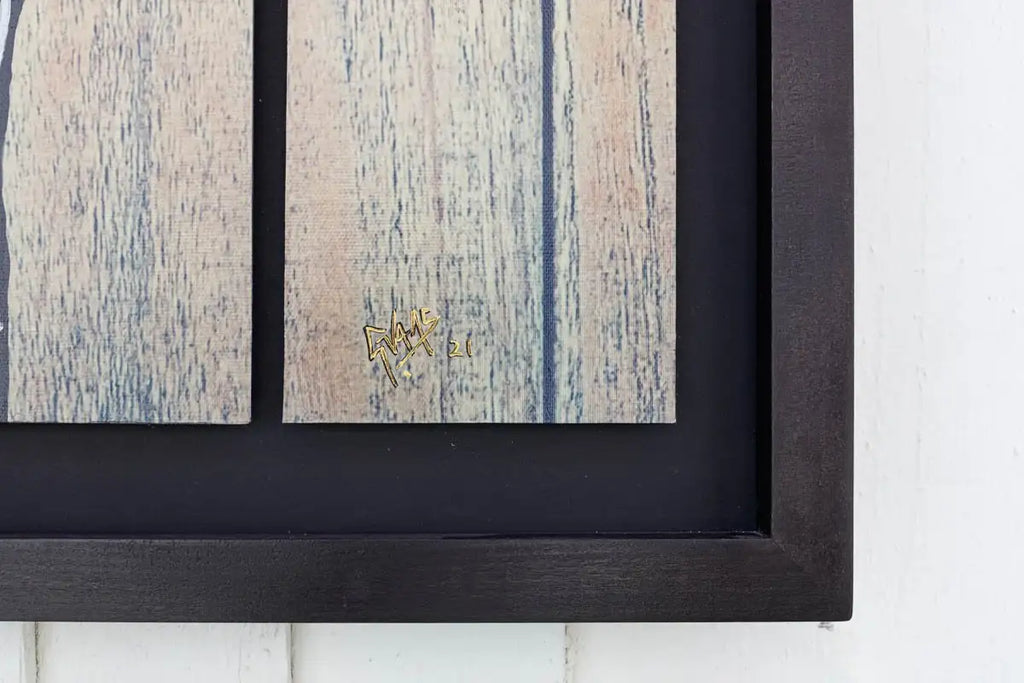 Sphinx Phoenix Byobu - Edition - SOLD OUT by artist Gareth Tristan Evans - Wyecliffe Galleries