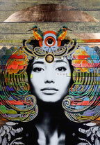 Sphinx Phoenix (Copper) - XL - Final Edition - SOLD by artist Gareth Tristan Evans - Wyecliffe Galleries