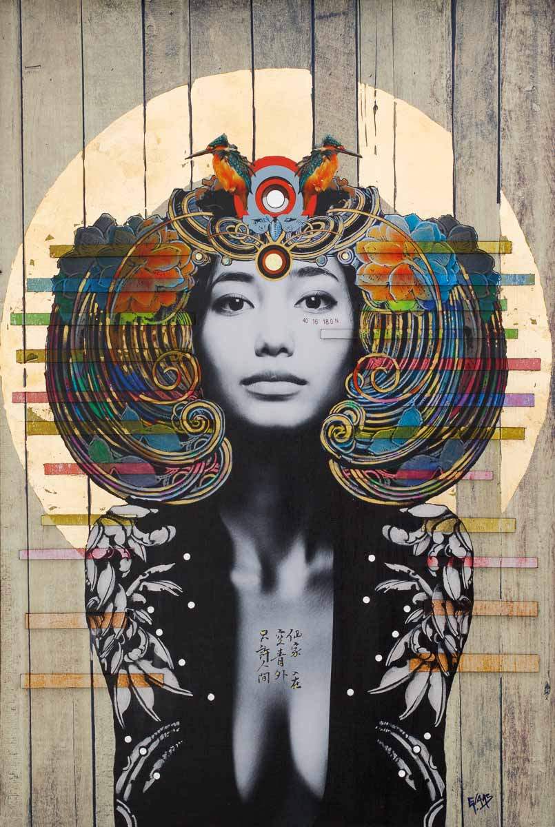 Sphinx Phoenix - Large - Edition SOLD OUT by artist Gareth Tristan Evans - Wyecliffe Galleries