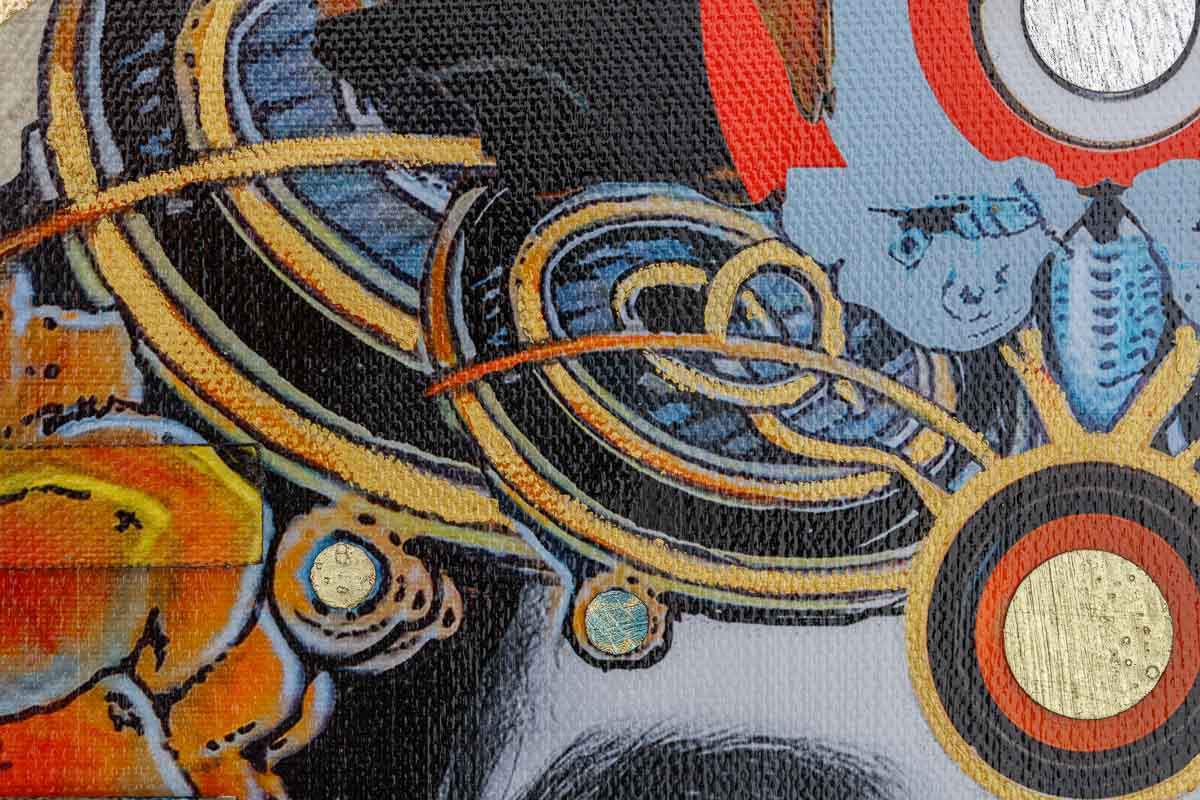 Sphinx Phoenix - Large - Edition SOLD OUT by artist Gareth Tristan Evans - Wyecliffe Galleries