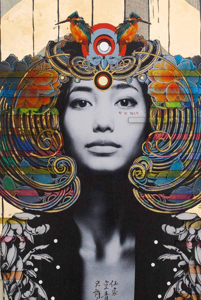 Sphinx Phoenix - Large - Edition SOLD OUT by artist Gareth Tristan Evans - Wyecliffe Galleries