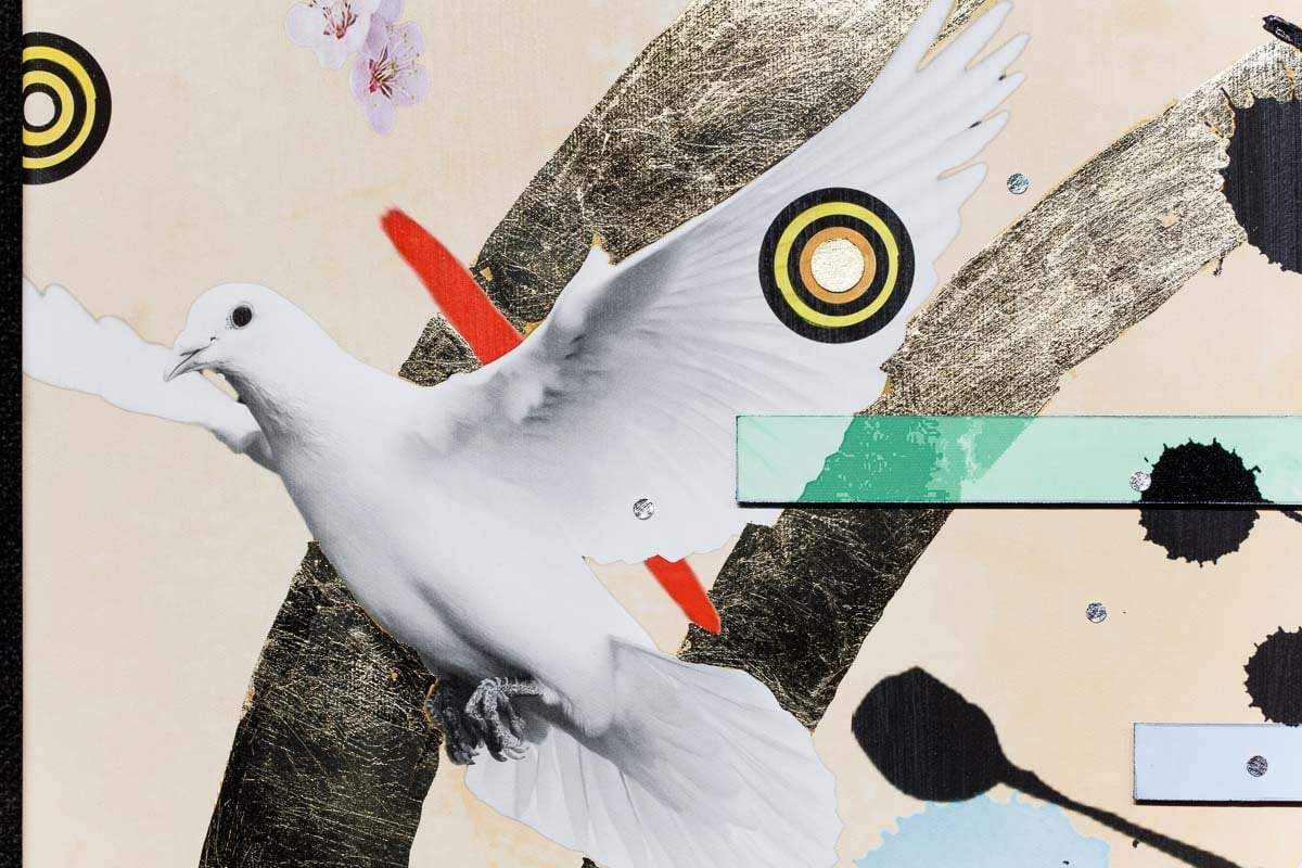 Wing Shot - XL - Edition by artist Gareth Tristan Evans - Wyecliffe Galleries