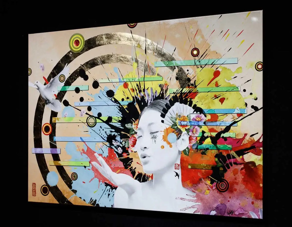 Wing Shot - XL - Edition by artist Gareth Tristan Evans - Wyecliffe Galleries