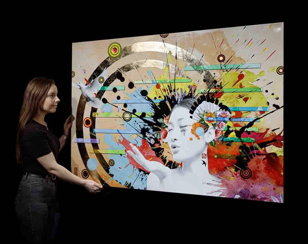 Wing Shot - XL - Edition by artist Gareth Tristan Evans - Wyecliffe Galleries