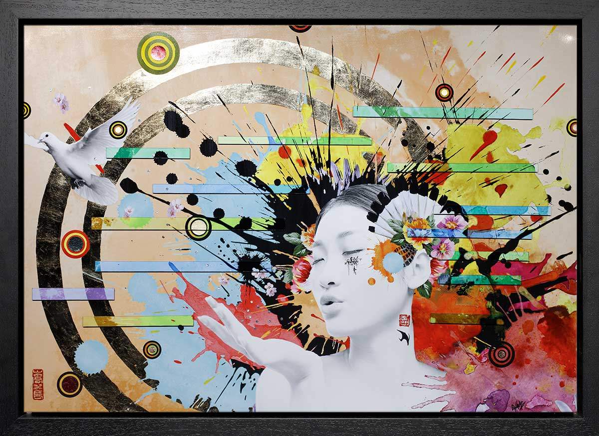 Wing Shot - XL - Edition by artist Gareth Tristan Evans - Wyecliffe Galleries