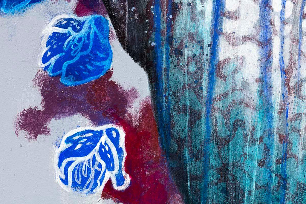 Azure - Original - SOLD by artist Gary McNamara - Wyecliffe Galleries