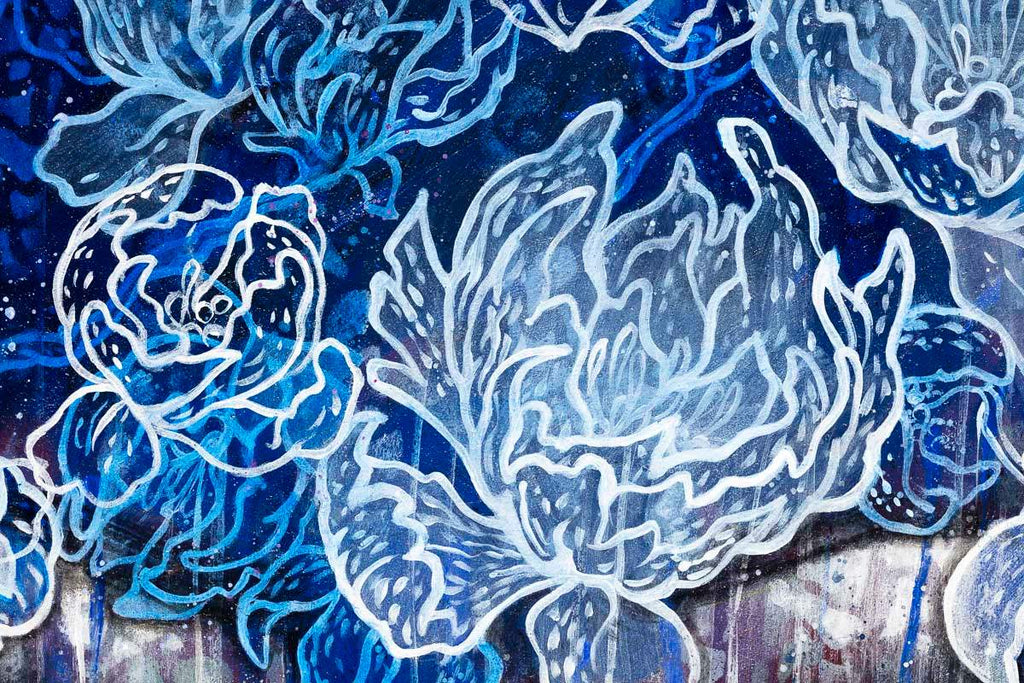 Azure - Original - SOLD by artist Gary McNamara - Wyecliffe Galleries