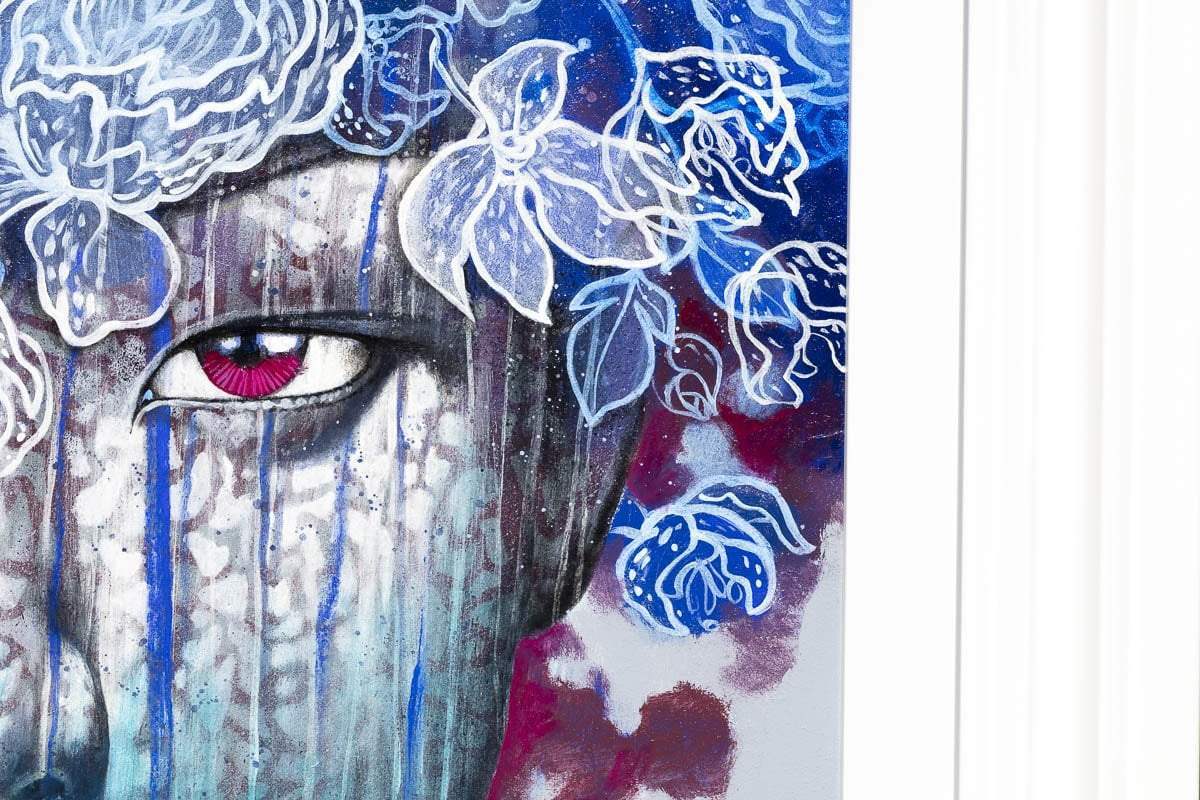 Azure - Original - SOLD by artist Gary McNamara - Wyecliffe Galleries