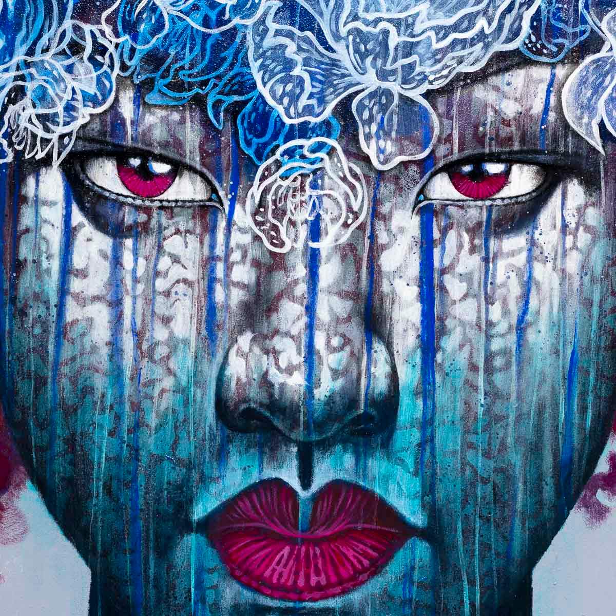 Azure - Original - SOLD by artist Gary McNamara - Wyecliffe Galleries