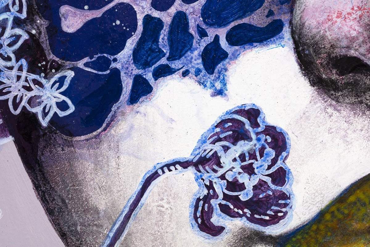 Behind Her Eyes - Original - SOLD by artist Gary McNamara - Wyecliffe Galleries