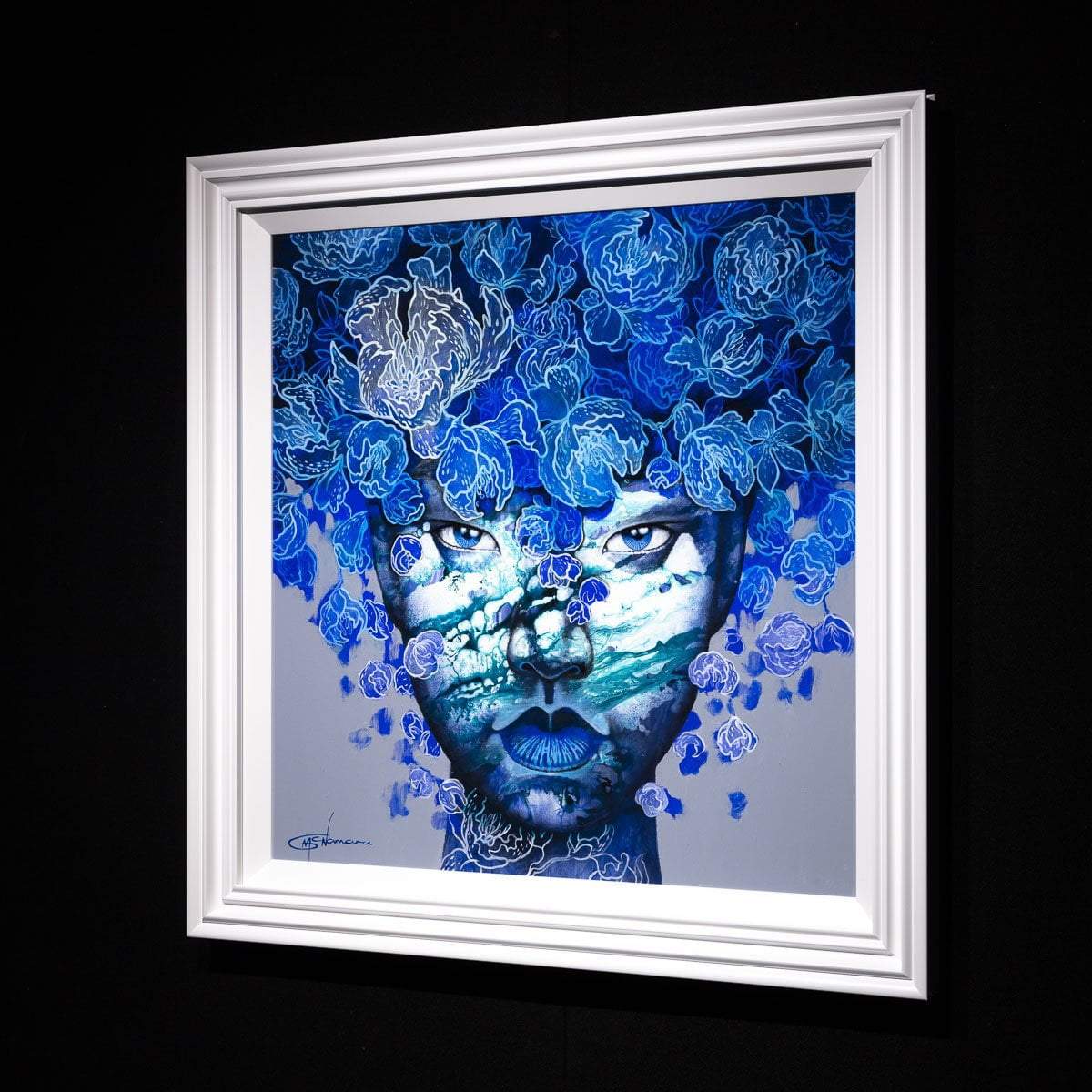 Blue Marble - Original Gary McNamara Framed