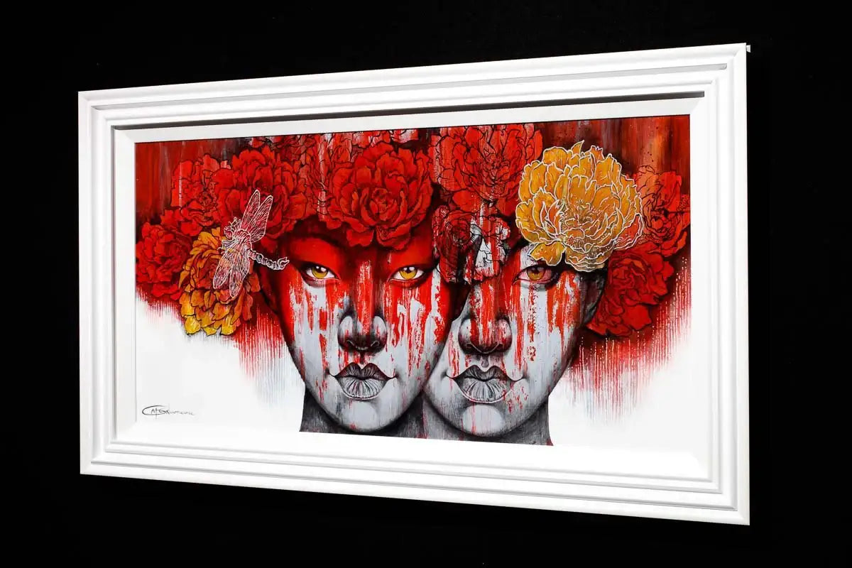 Botanical Gemini - Original by artist Gary McNamara - Wyecliffe Galleries