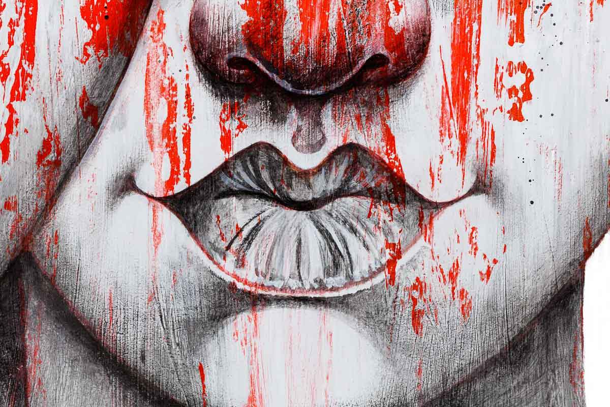 Botanical Gemini - Original by artist Gary McNamara - Wyecliffe Galleries