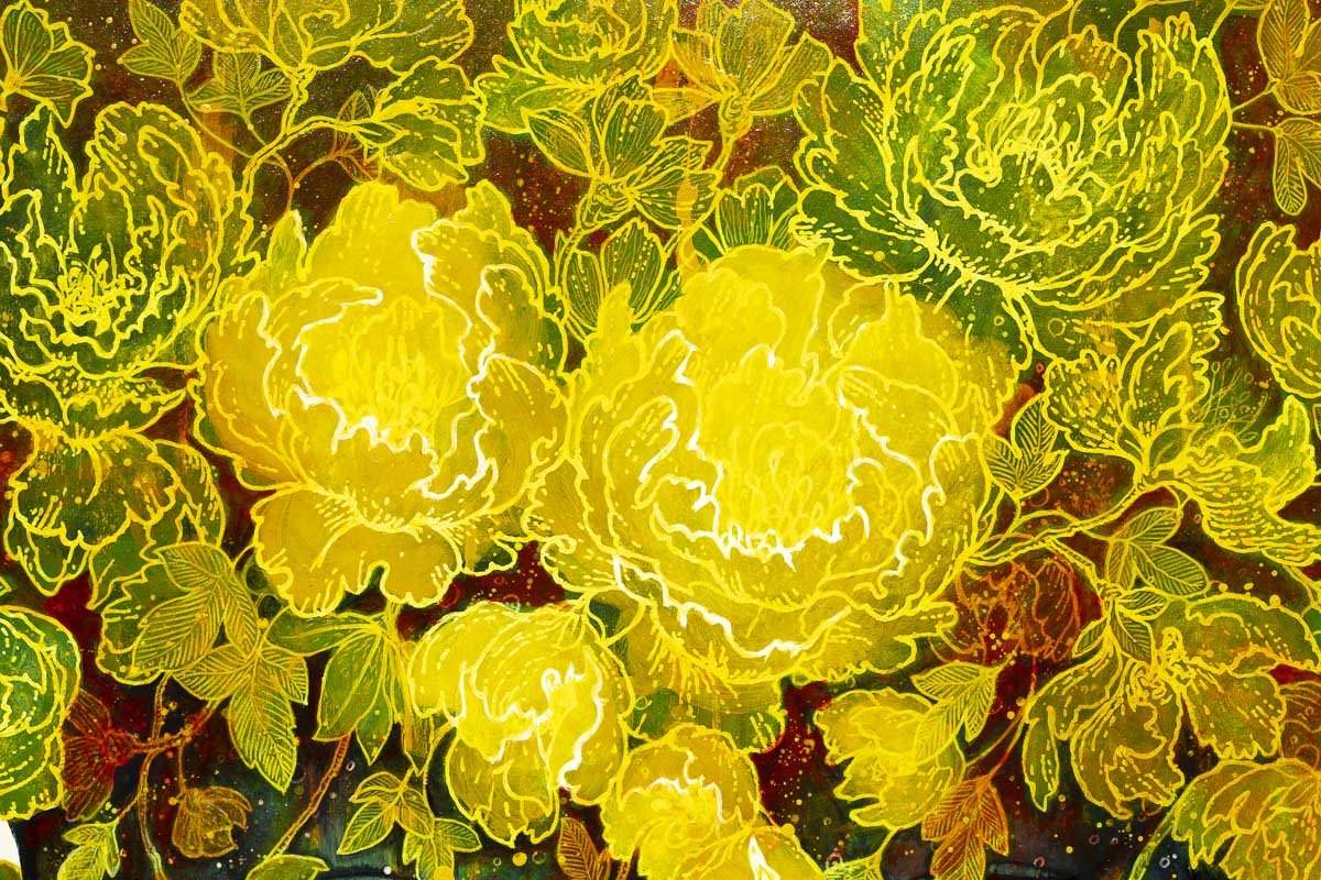 Bronzed Beauty - Original - SOLD by artist Gary McNamara - Wyecliffe Galleries