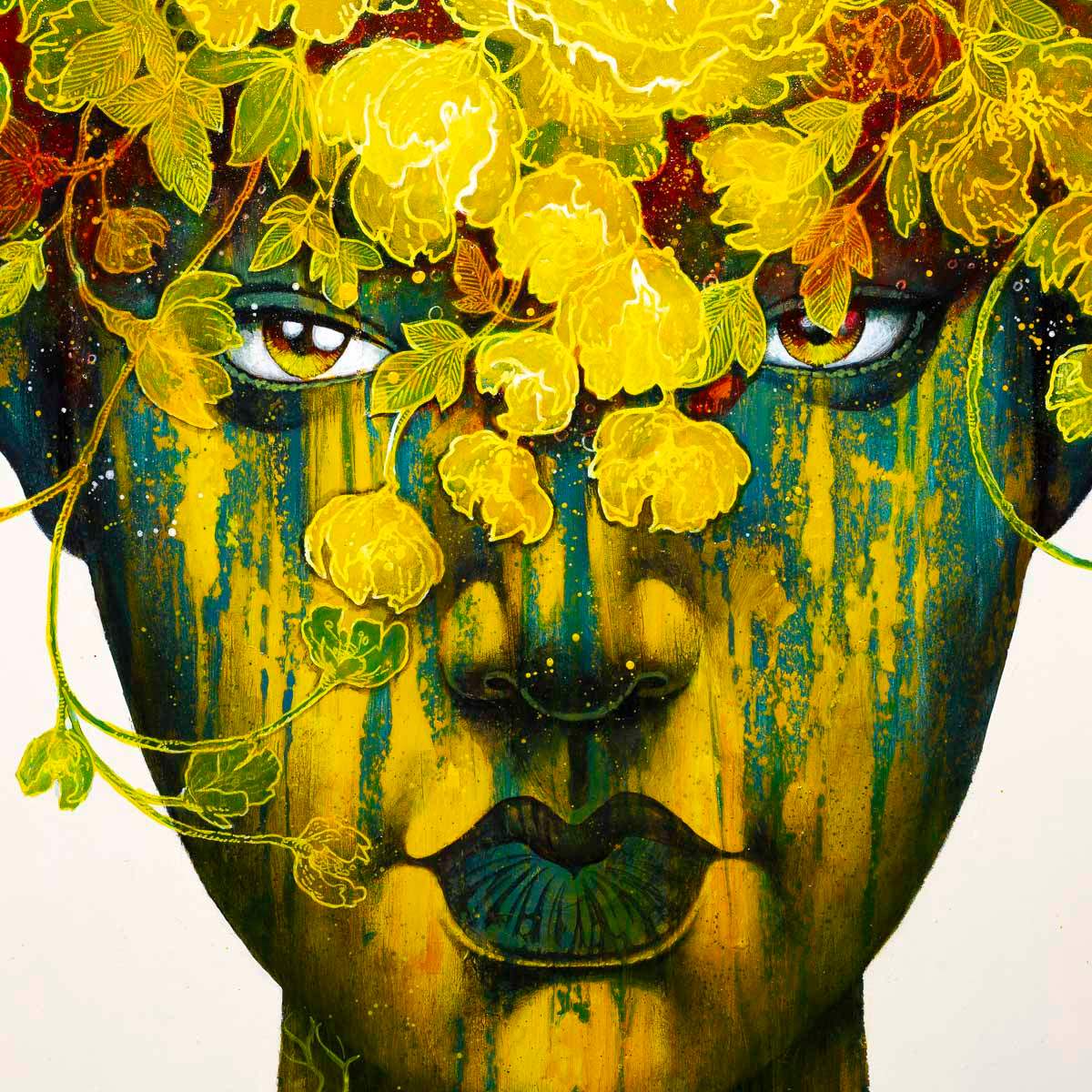 Bronzed Beauty - Original - SOLD by artist Gary McNamara - Wyecliffe Galleries