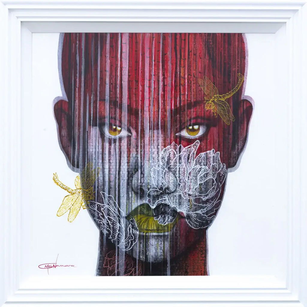 Burnt Radiance - Original - SOLD by artist Gary McNamara - Wyecliffe Galleries