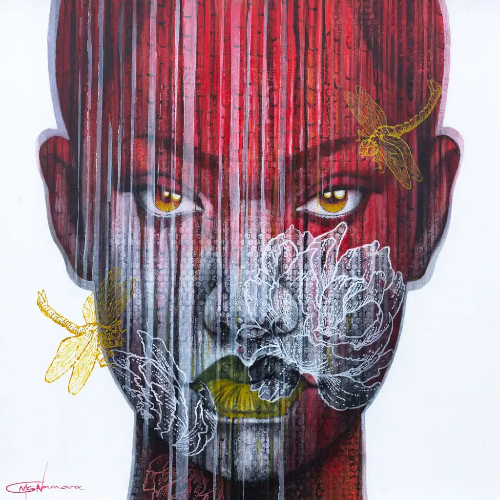 Burnt Radiance - Original - SOLD by artist Gary McNamara - Wyecliffe Galleries