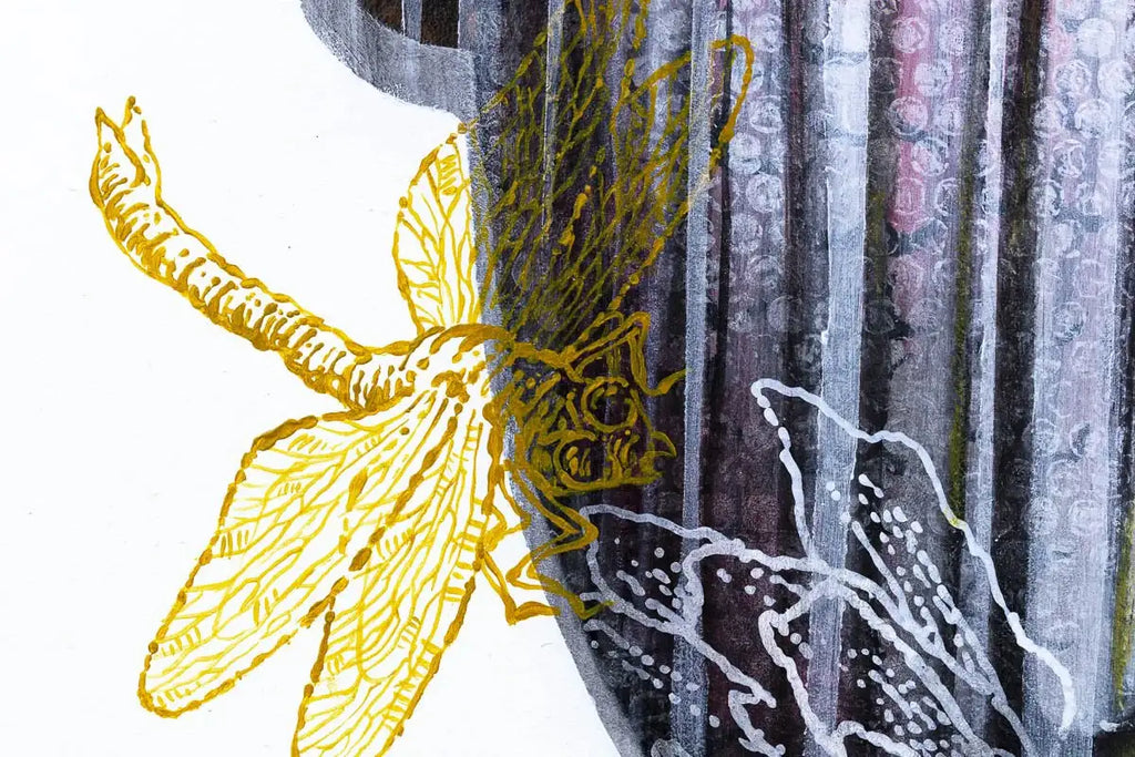 Burnt Radiance - Original - SOLD by artist Gary McNamara - Wyecliffe Galleries