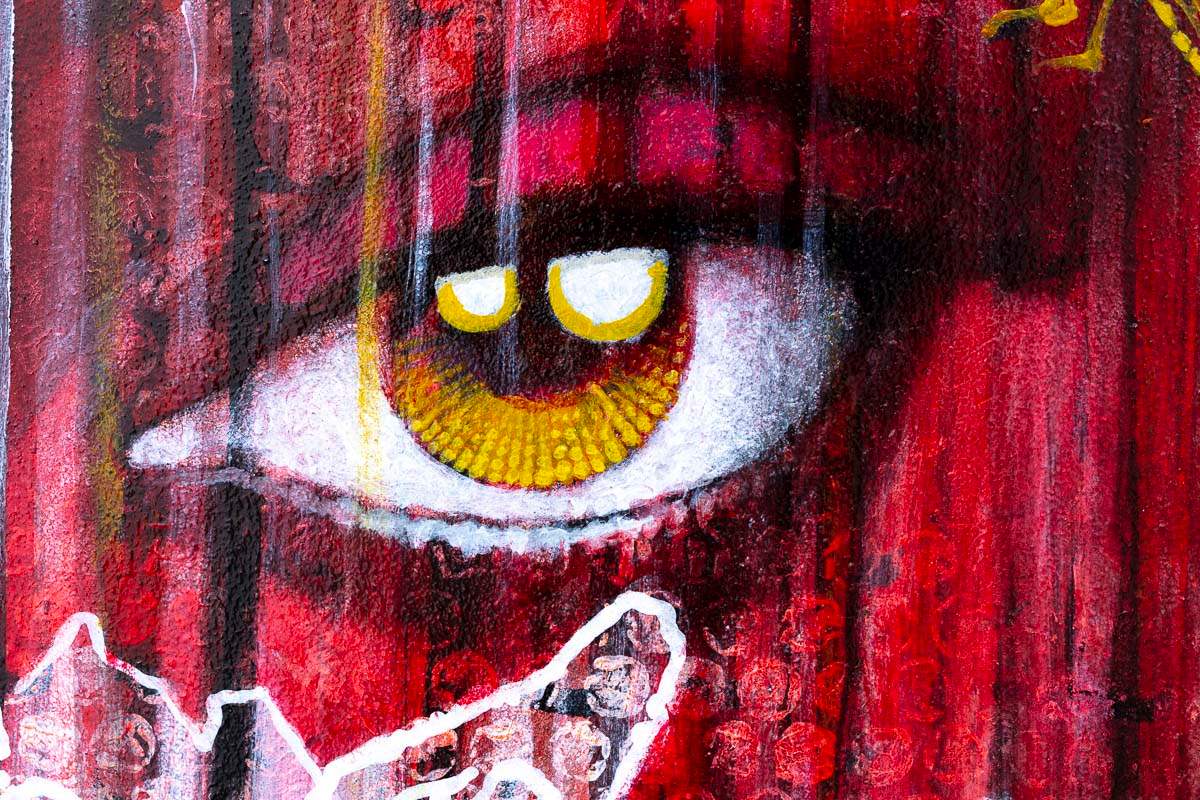 Burnt Radiance - Original - SOLD by artist Gary McNamara - Wyecliffe Galleries