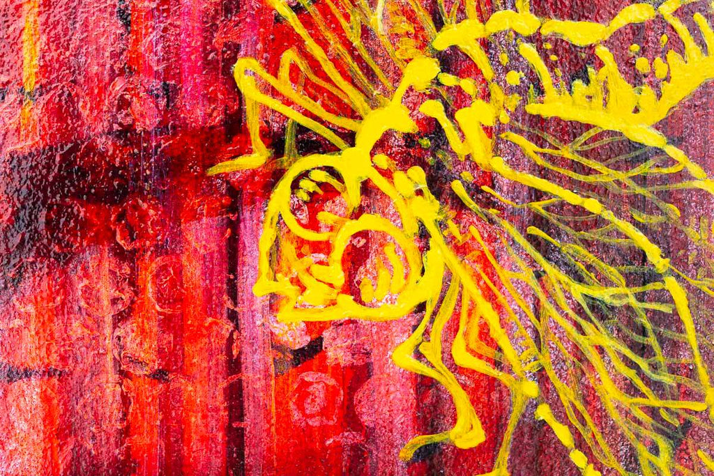 Burnt Radiance - Original - SOLD by artist Gary McNamara - Wyecliffe Galleries