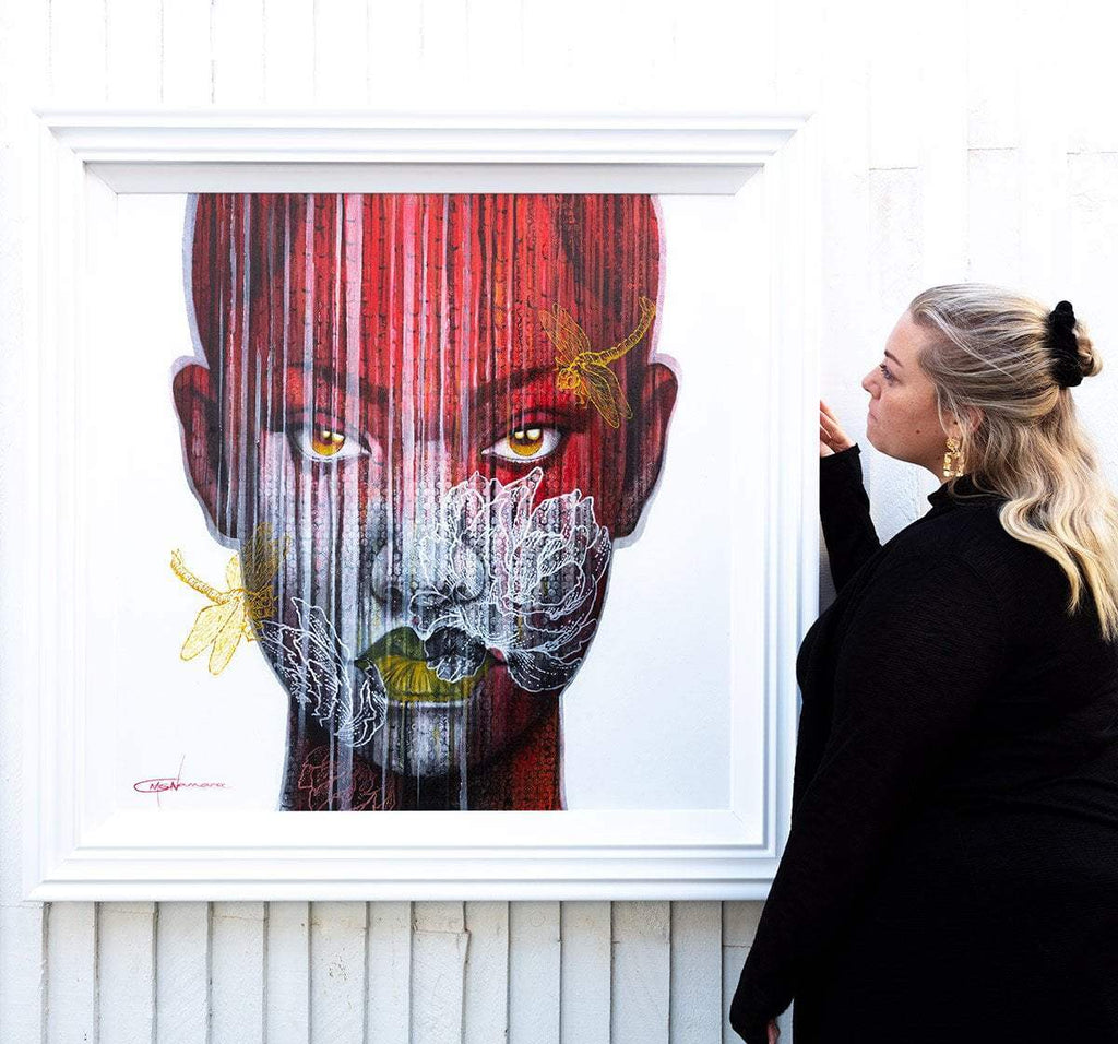 Burnt Radiance - Original - SOLD by artist Gary McNamara - Wyecliffe Galleries