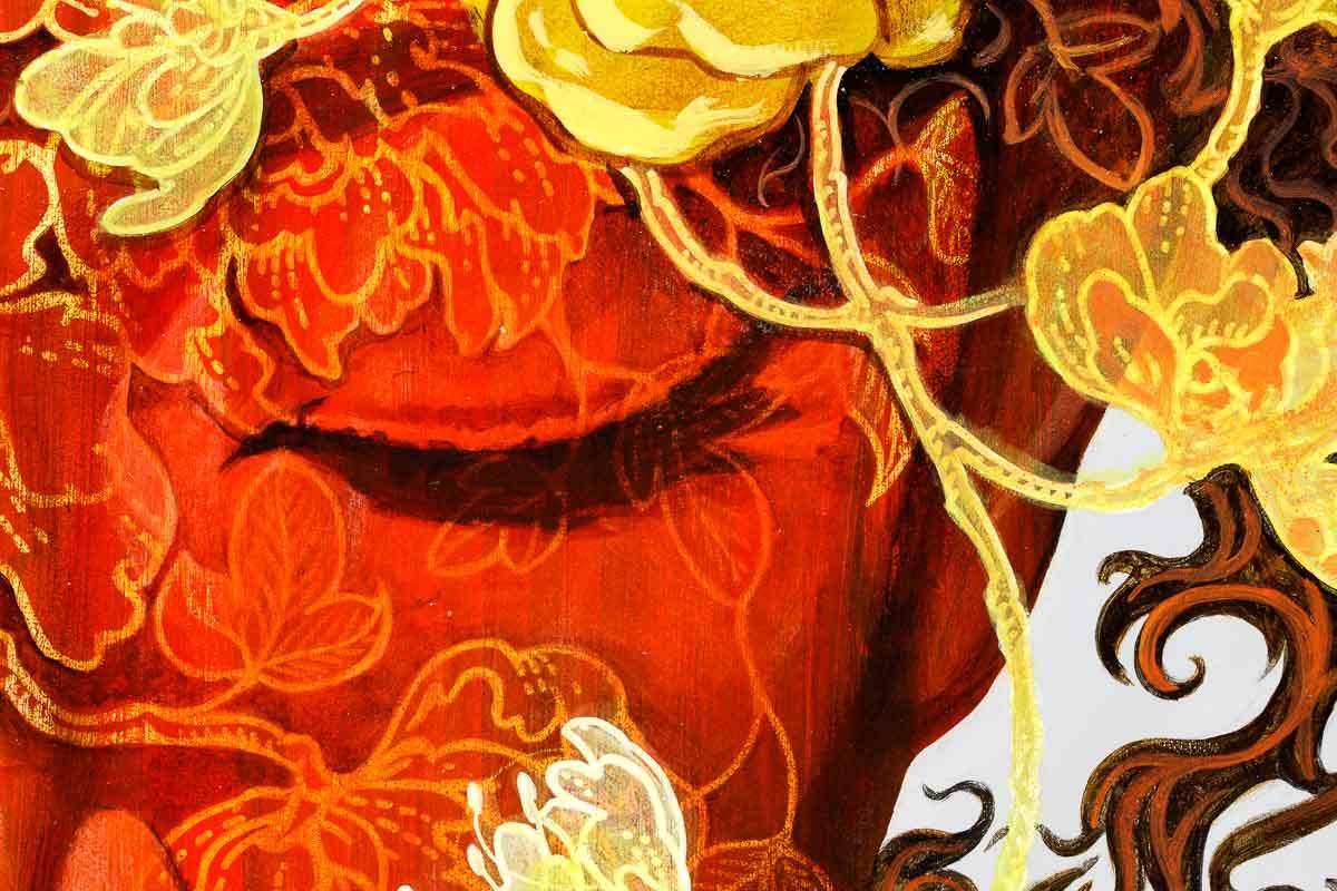 Captivating - Original - SOLD by artist Gary McNamara - Wyecliffe Galleries