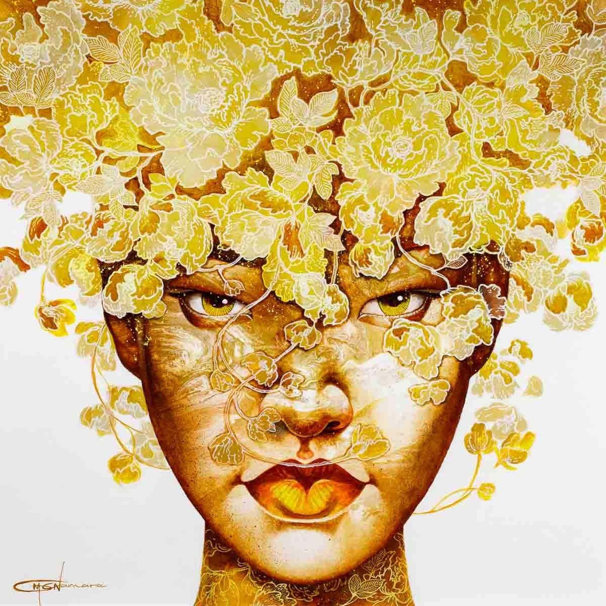 Composure - Original - SOLD by artist Gary McNamara - Wyecliffe Galleries