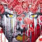 Crimson - Original - SOLD by artist Gary McNamara - Wyecliffe Galleries