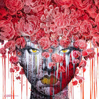 Crimson - Original - SOLD by artist Gary McNamara - Wyecliffe Galleries