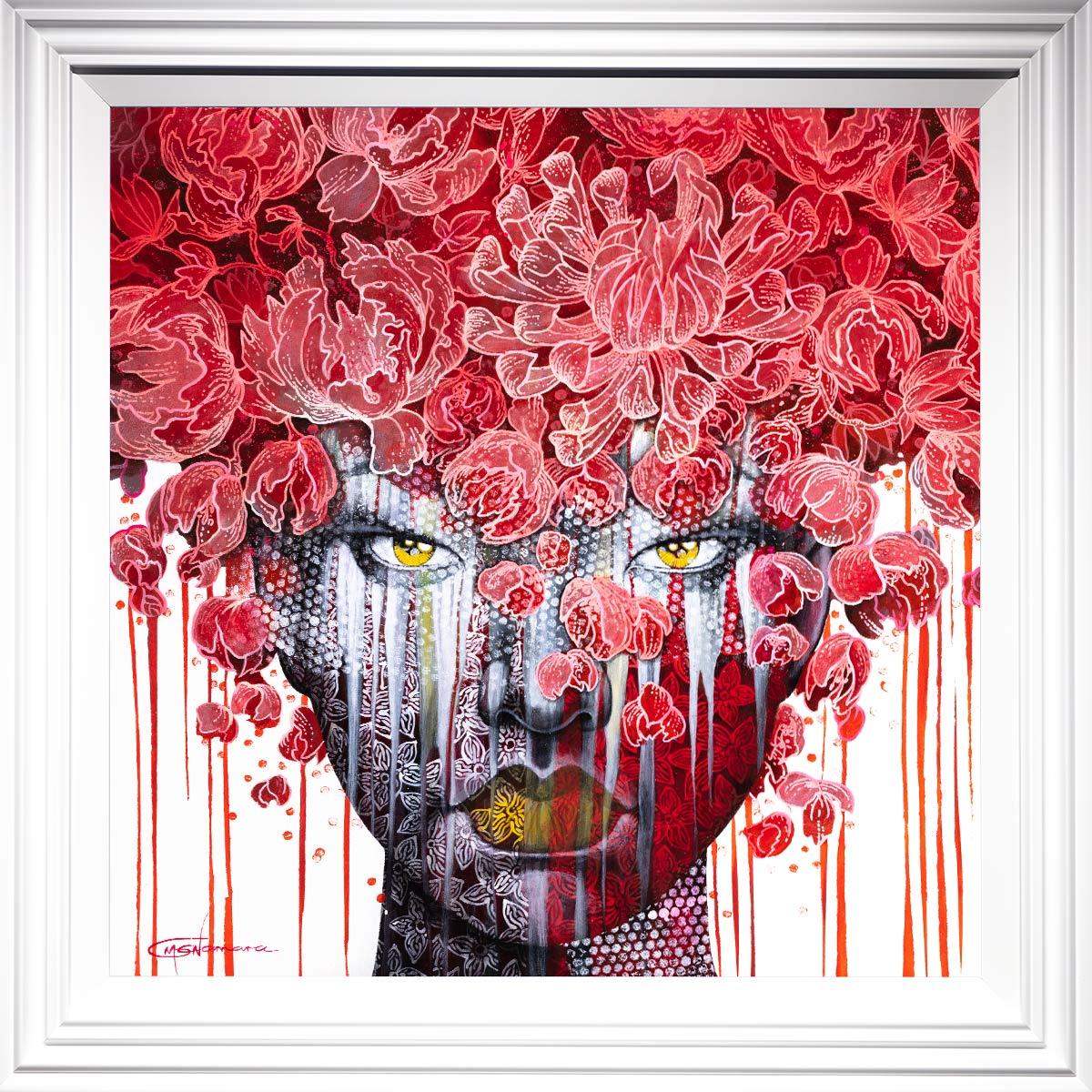 Crimson - Original - SOLD by artist Gary McNamara - Wyecliffe Galleries