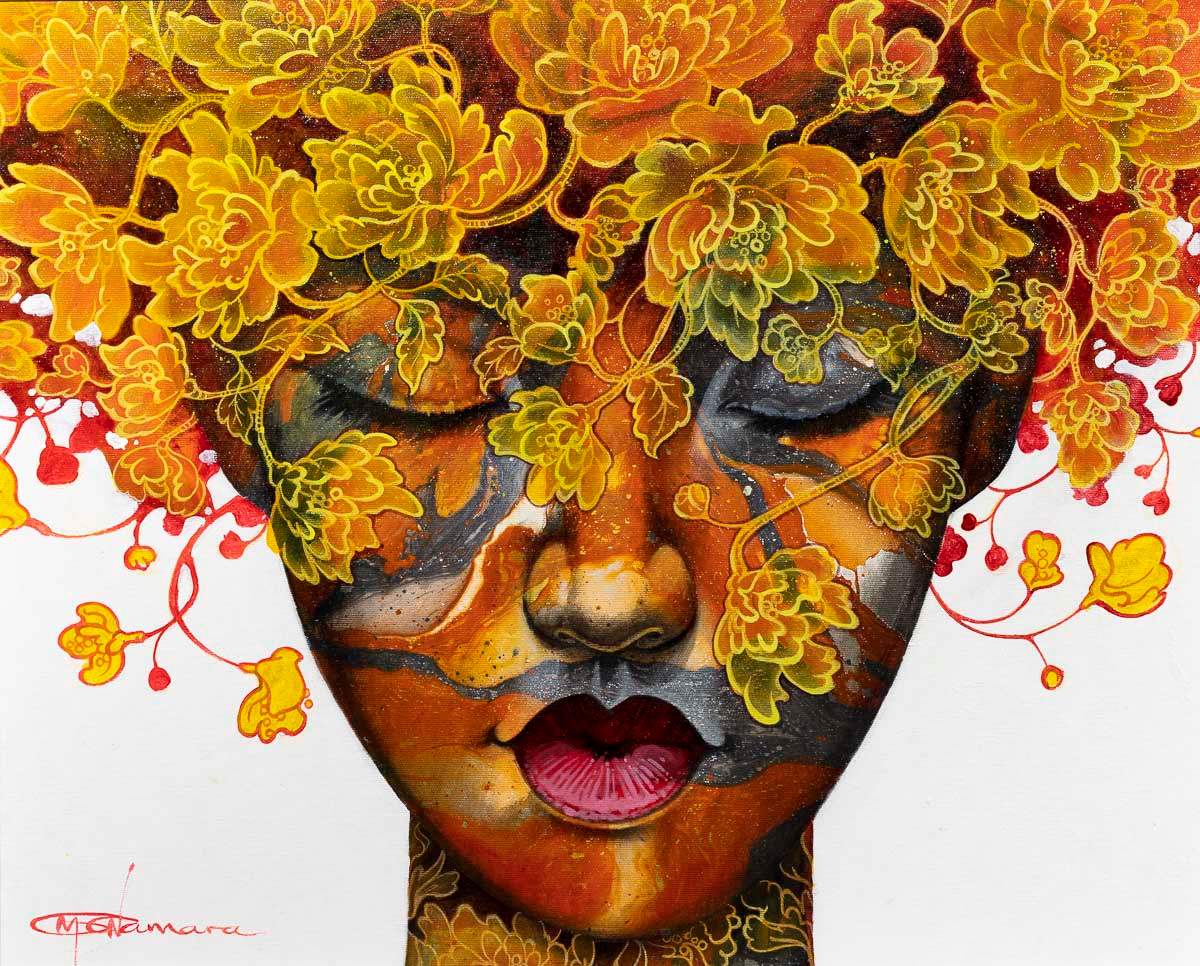 Daydreaming - Original - SOLD by artist Gary McNamara - Wyecliffe Galleries