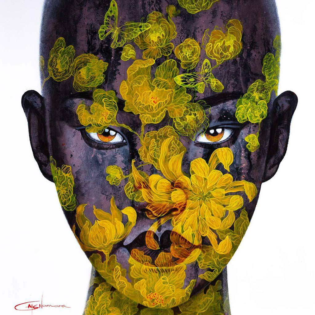 Disguise - Original - SOLD by artist Gary McNamara - Wyecliffe Galleries