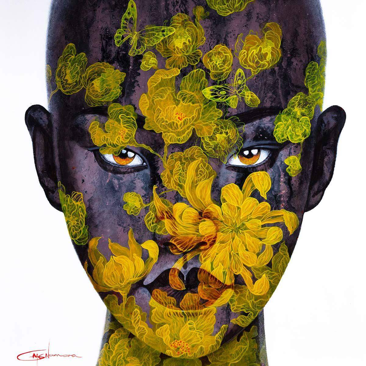 Disguise - Original - SOLD by artist Gary McNamara - Wyecliffe Galleries