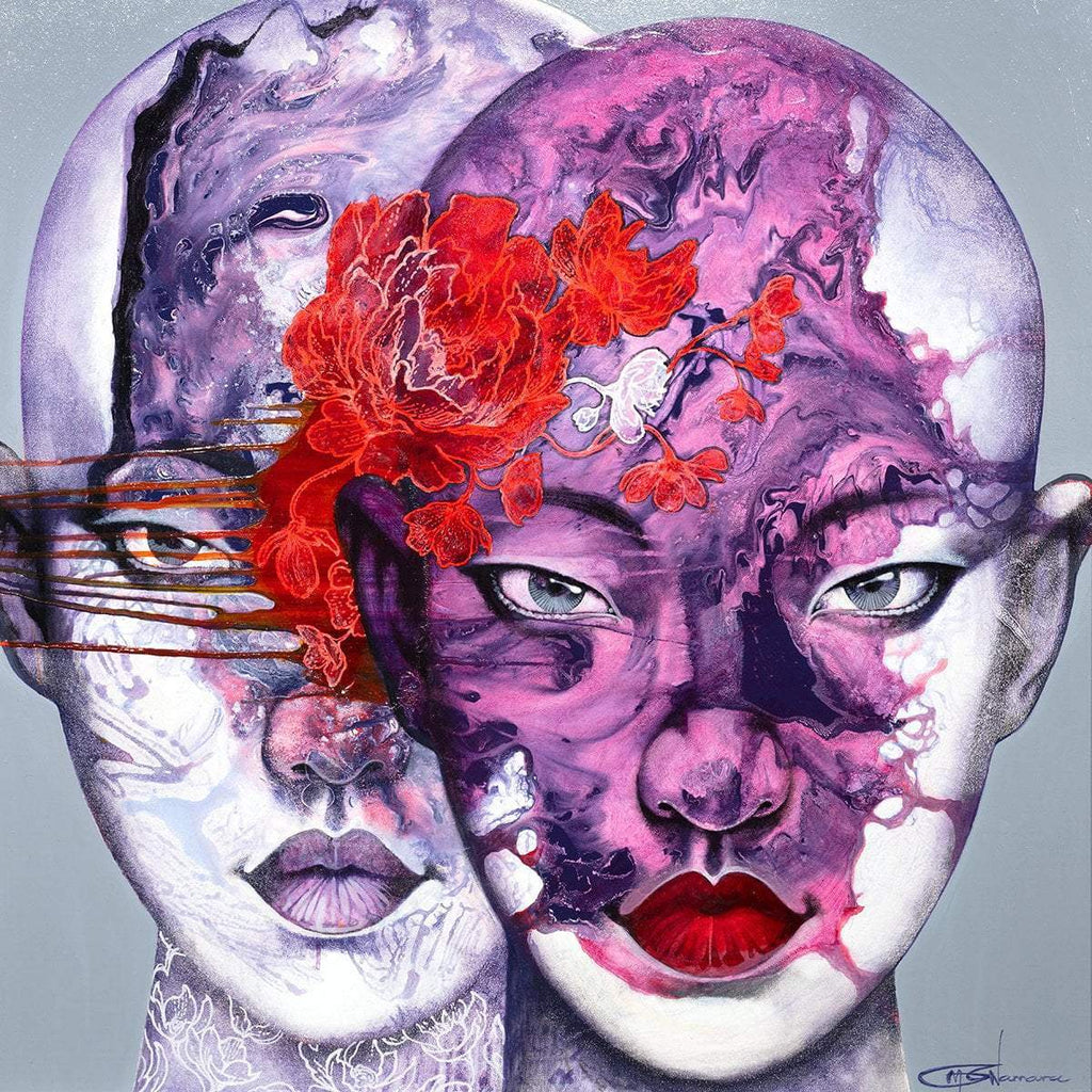 Dynamic Duo - Original - SOLD by artist Gary McNamara - Wyecliffe Galleries