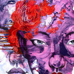 Dynamic Duo - Original - SOLD by artist Gary McNamara - Wyecliffe Galleries