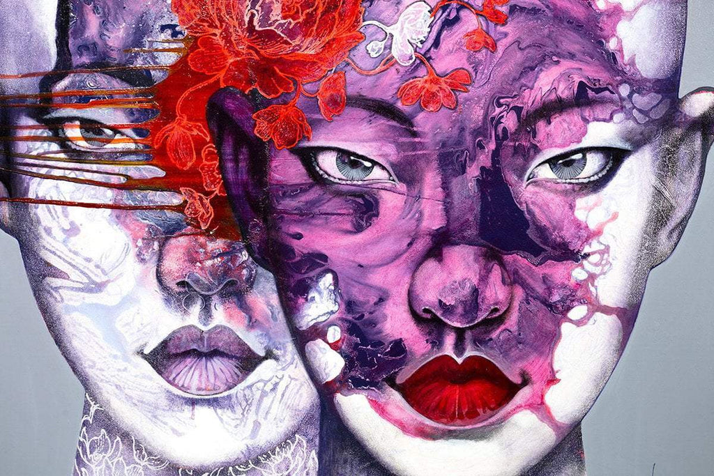 Dynamic Duo - Original - SOLD by artist Gary McNamara - Wyecliffe Galleries