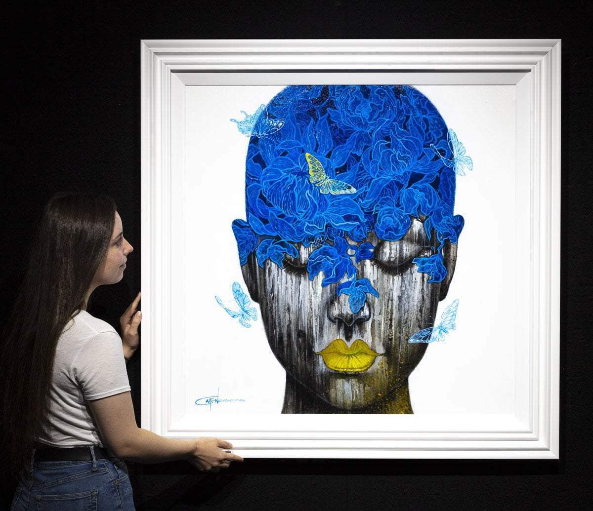 Embrace - Original - SOLD by artist Gary McNamara - Wyecliffe Galleries