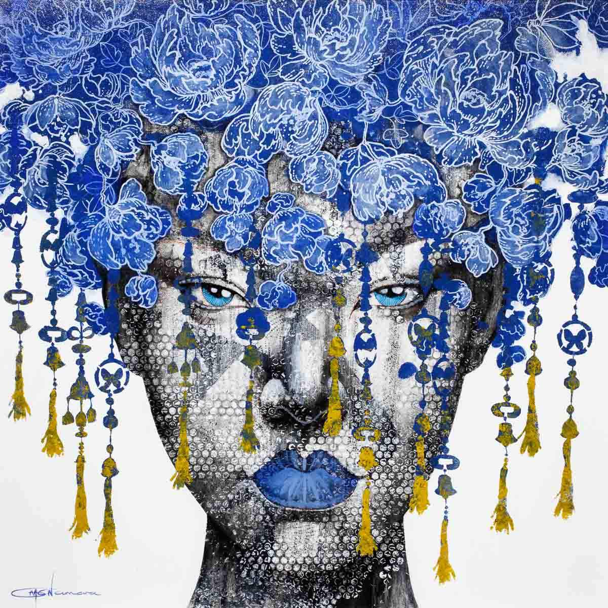 Encouragement - Original - SOLD by artist Gary McNamara - Wyecliffe Galleries