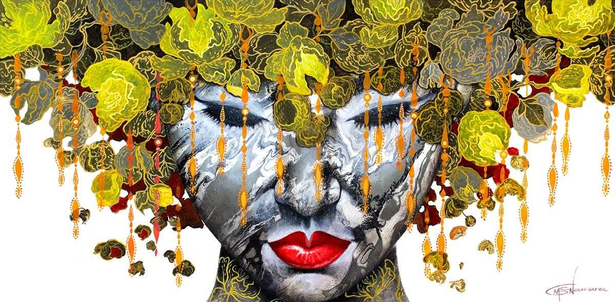 Entrancing - Original - SOLD by artist Gary McNamara - Wyecliffe Galleries