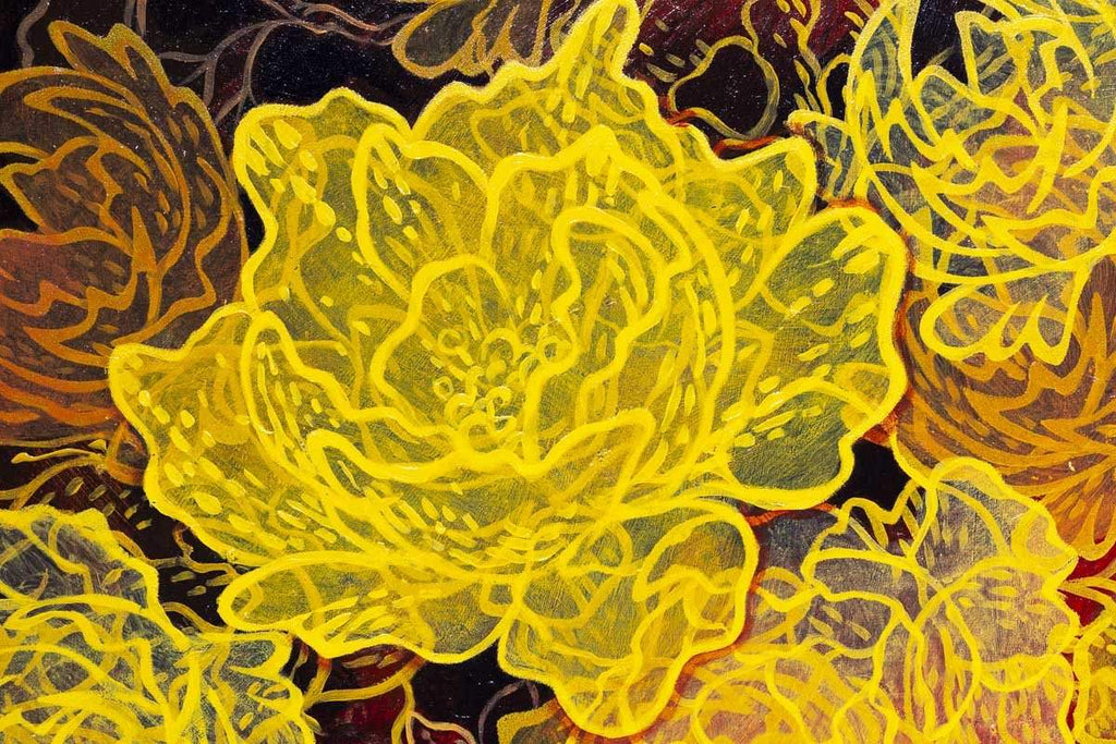 Entwined - Original - SOLD by artist Gary McNamara - Wyecliffe Galleries