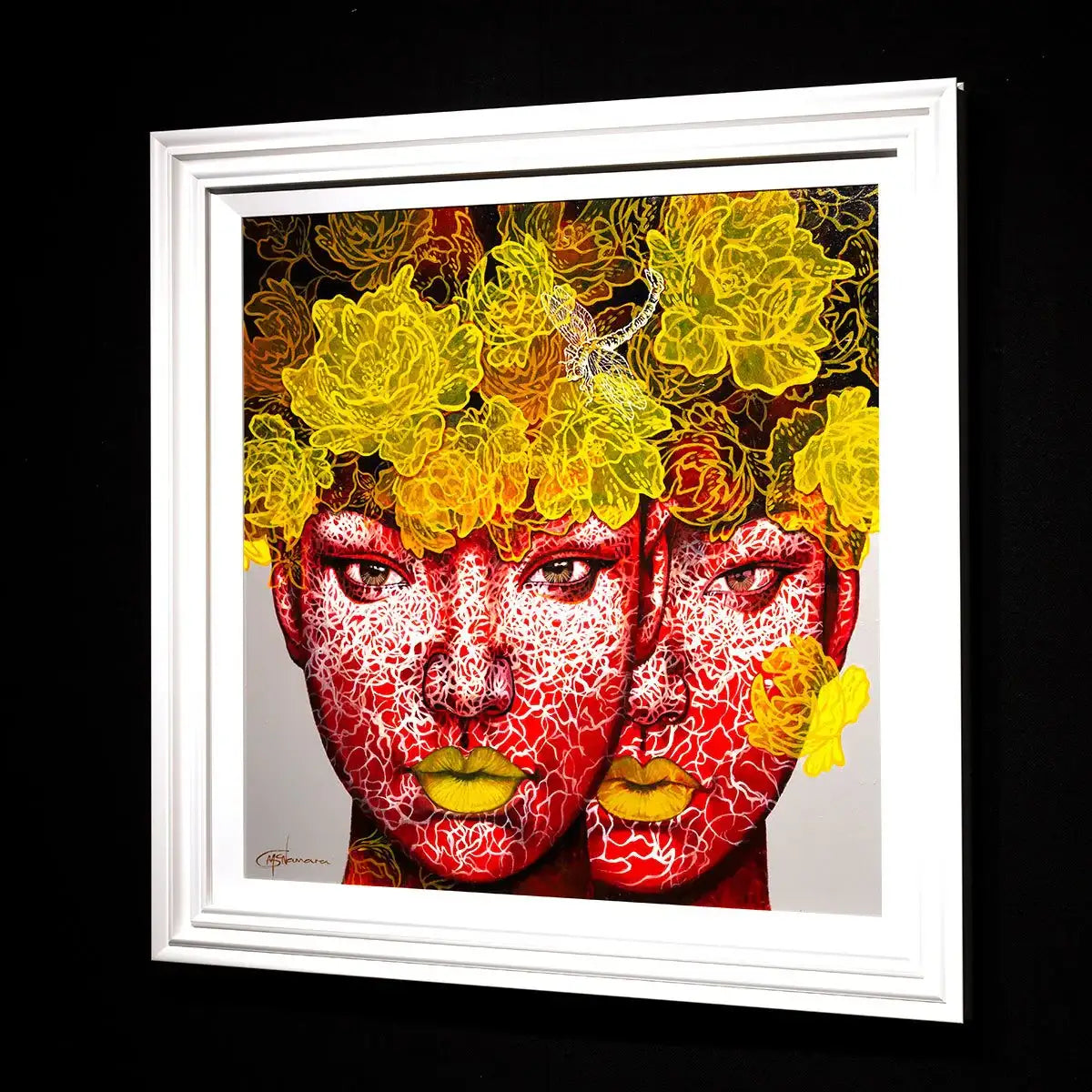 Entwined - Original - SOLD by artist Gary McNamara - Wyecliffe Galleries