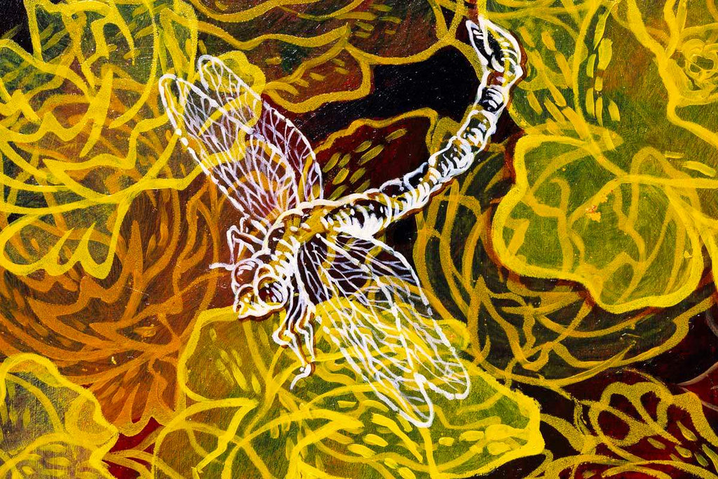 Entwined - Original - SOLD by artist Gary McNamara - Wyecliffe Galleries