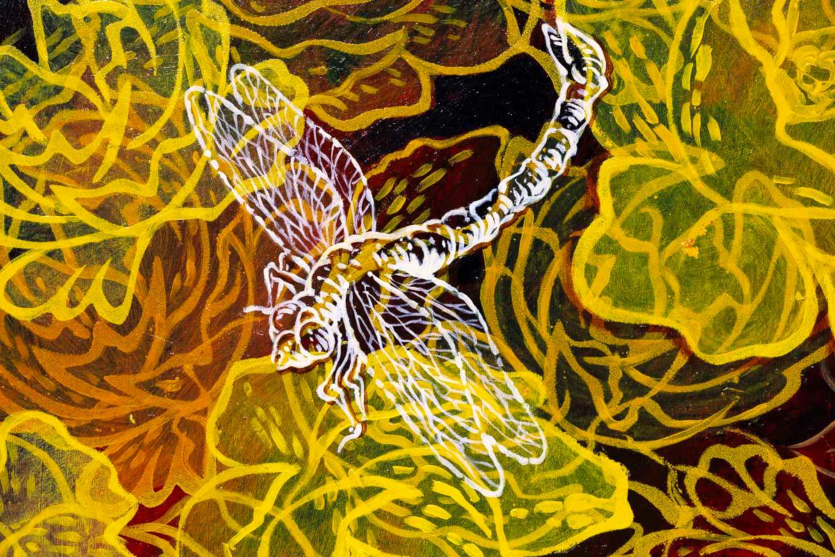 Entwined - Original - SOLD by artist Gary McNamara - Wyecliffe Galleries