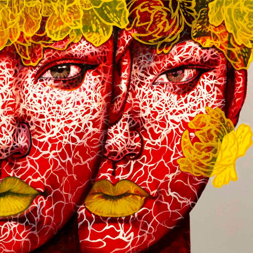 Entwined - Original - SOLD by artist Gary McNamara - Wyecliffe Galleries