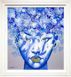 Fades of Blue - Original - SOLD by artist Gary McNamara - Wyecliffe Galleries